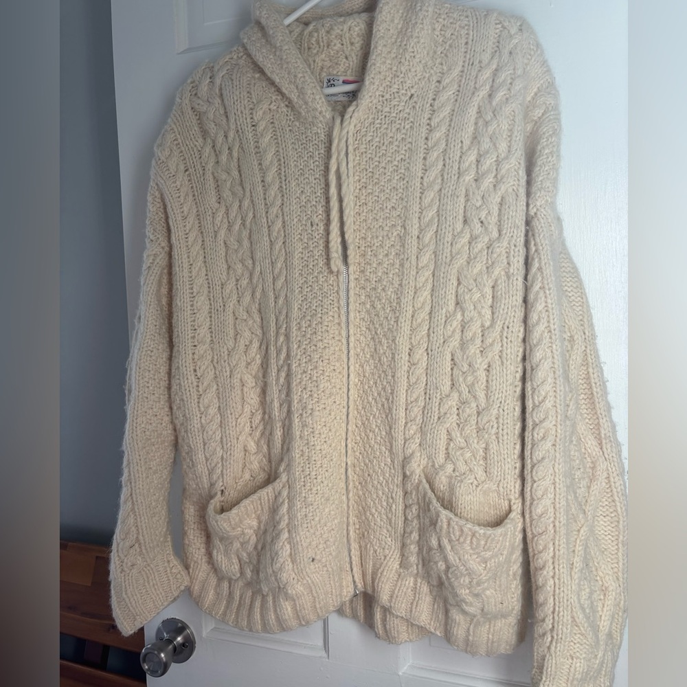 Wool Fisherman Sweater